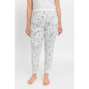 Lucky‎ Brand Womens Floral Jogger Pants Blue pink Size Small Casual Spring